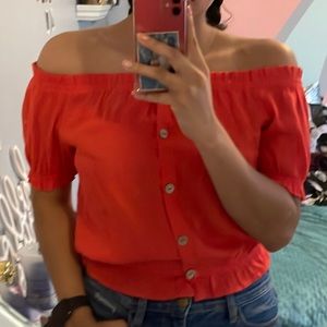 Summery off the shoulder top